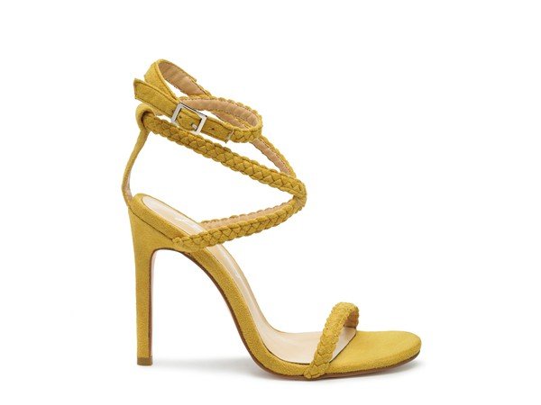 SHERRI SUEDE STILETTO SLING - BACK SANDAL - NUTRAL ATTIRE