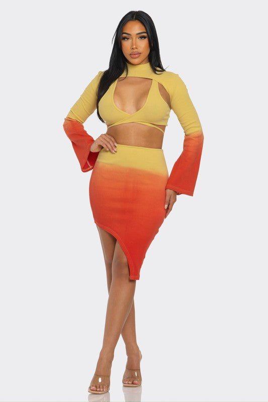 Sunset Aura 3 Piece Set - NUTRAL ATTIRE