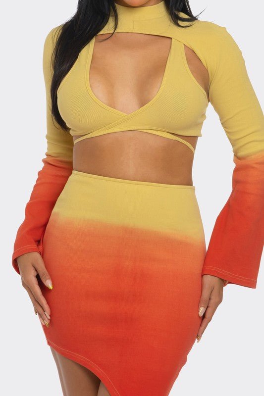 Sunset Aura 3 Piece Set - NUTRAL ATTIRE