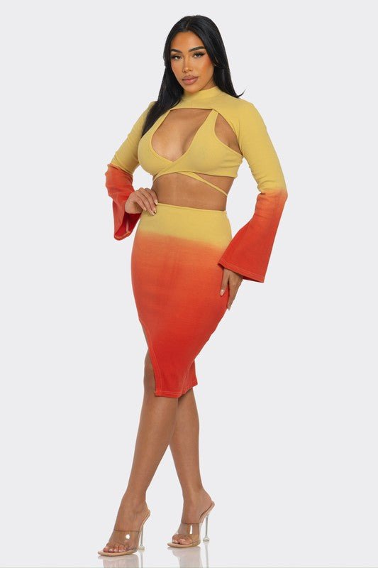 Sunset Aura 3 Piece Set - NUTRAL ATTIRE